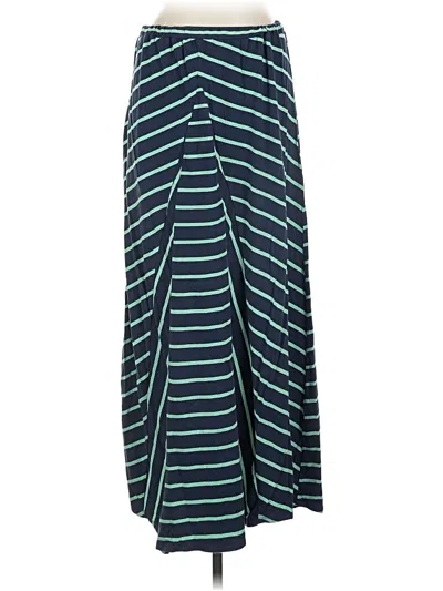 Pre-owned Olive & Oak Casual Skirt In Blue