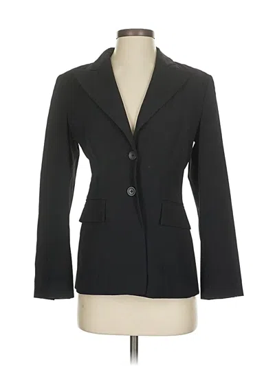 Pre-owned Banana Republic Blazer Jacket In Black