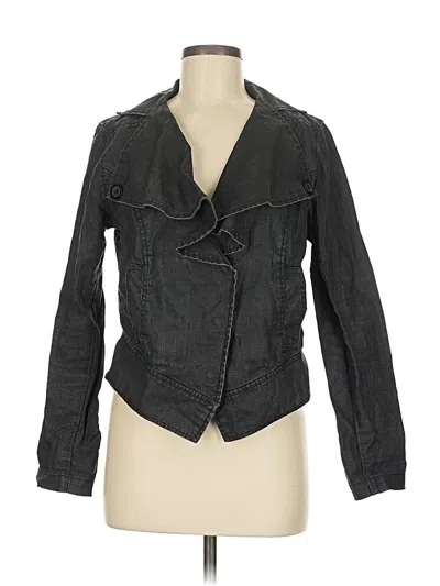 Pre-owned Cabi Denim Jacket In Gray