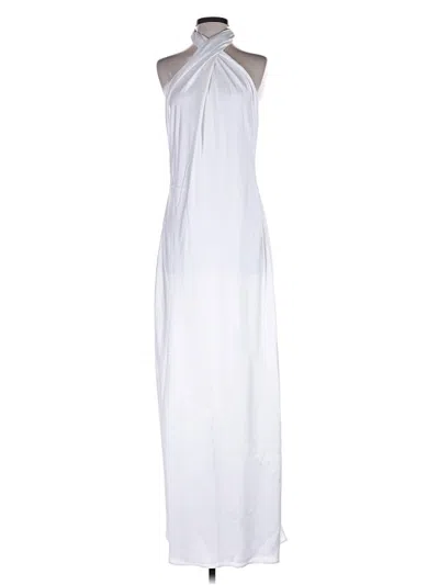 Pre-owned Show Me Your Mumu Casual Dress In White