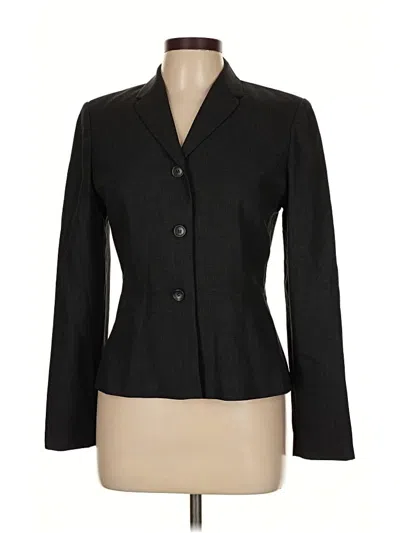 Pre-owned Ann Taylor Blazer Jacket In Black