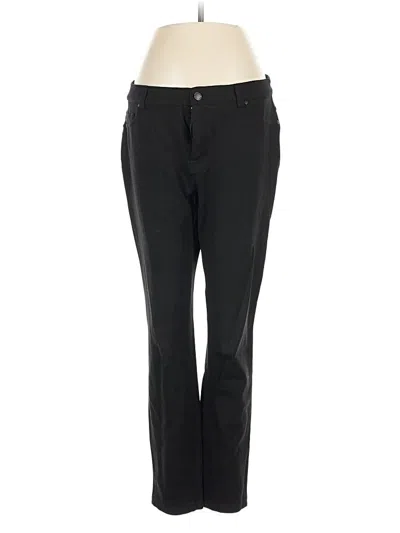 Pre-owned Dkny Jeans Jeggings In Black