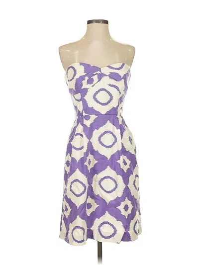 Pre-owned Shoshanna Cocktail Dress In Purple