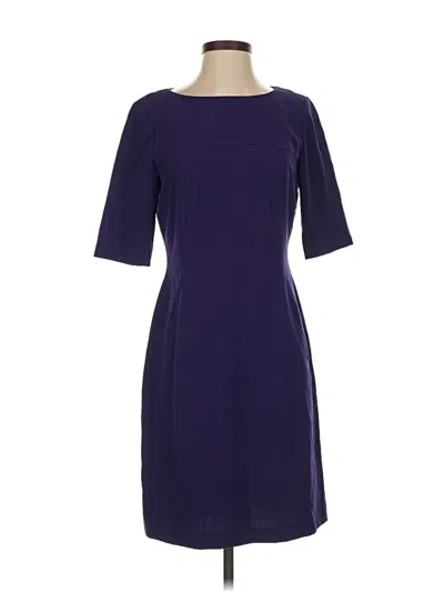 Pre-owned Tahari By Asl Casual Dress In Purple