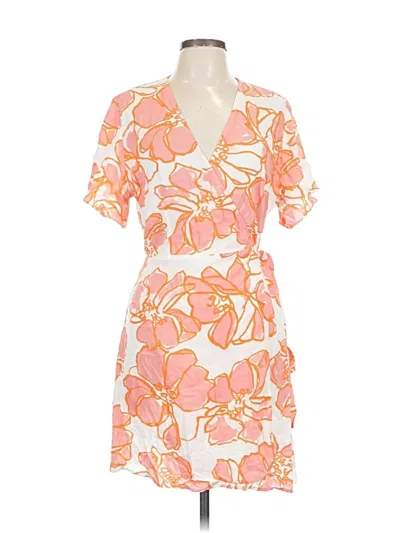 Pre-owned Monte Casual Dress In Orange