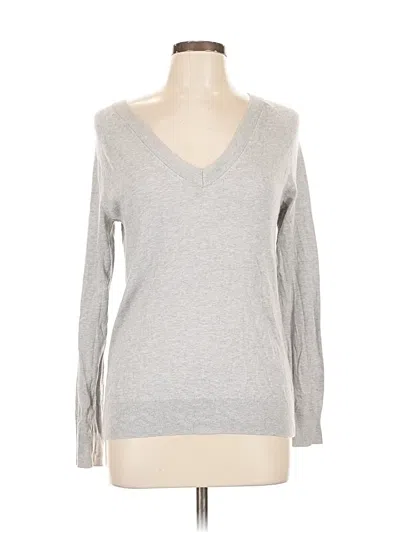 Pre-owned Banana Republic Factory Store Long Sleeve T-shirt In Gray