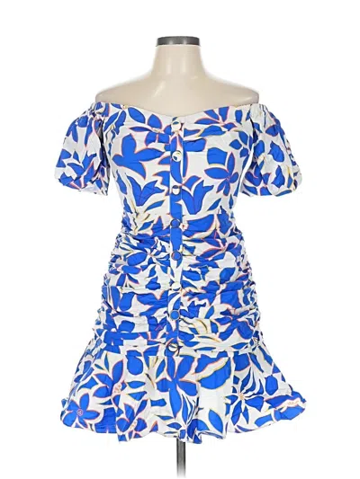 Pre-owned Milly Cocktail Dress In Blue
