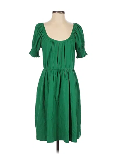 Pre-owned Ann Taylor Casual Dress In Green