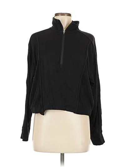 Pre-owned Danskin Turtleneck Sweater In Black