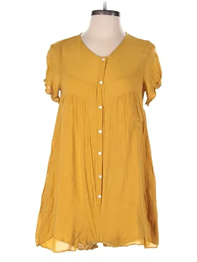 Pre-owned Trafaluc By Zara Romper In Yellow