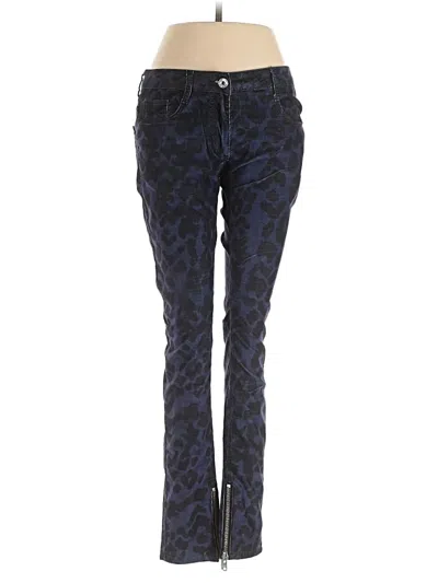 Pre-owned Sandro Casual Pants In Blue