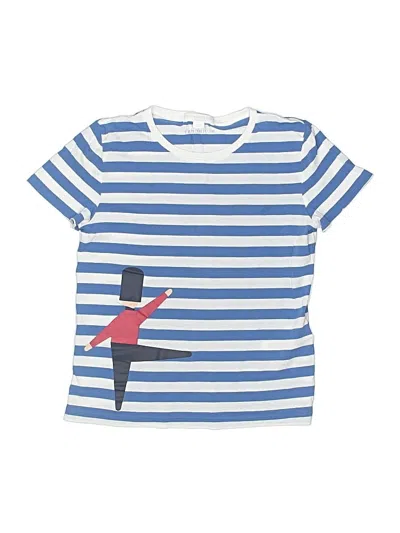 Pre-owned Burberry Kids' Short Sleeve T-shirt In Blue