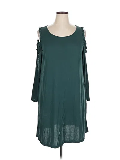 Pre-owned Charming Charlie Casual Dress In Blue