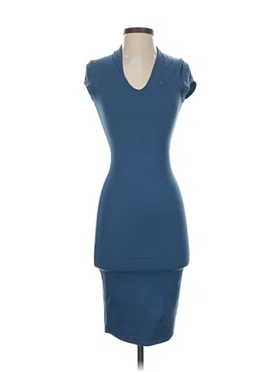 Pre-owned Joe & Elle Cocktail Dress In Blue