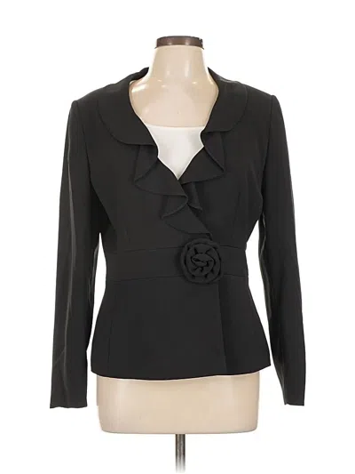 Pre-owned Tahari By Asl Blazer Jacket In Black