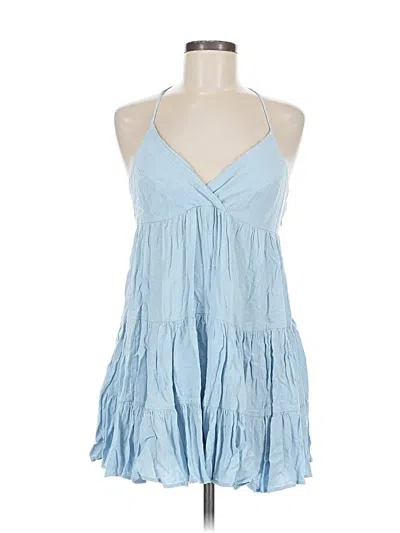 Pre-owned Lulus Casual Dress In Blue