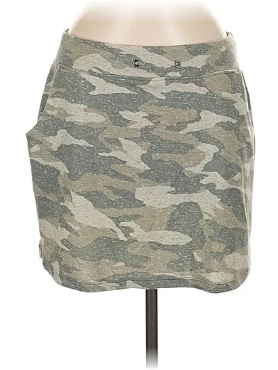 Pre-owned Balance Collection Casual Skirt In Gray