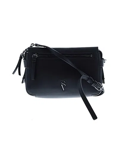 Pre-owned Vera Wang Crossbody Bag In Black