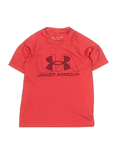 Pre-owned Under Armour Kids' Active T-shirt In Red