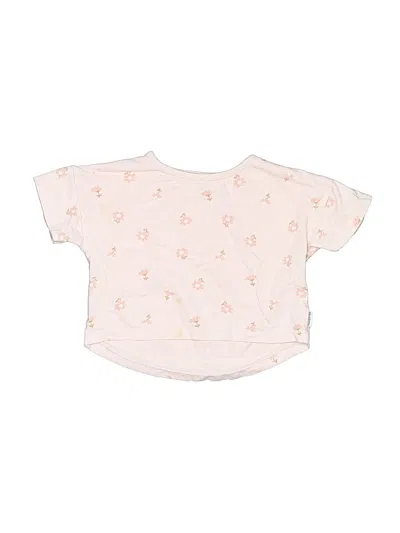 Pre-owned Gerber Kids' Short Sleeve T-shirt In Pink