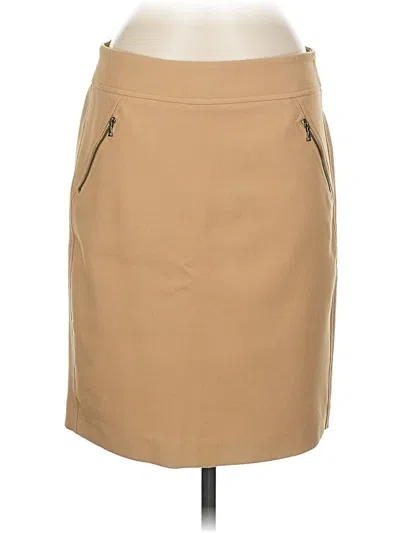 Pre-owned Ann Taylor Loft Outlet Casual Skirt In Brown