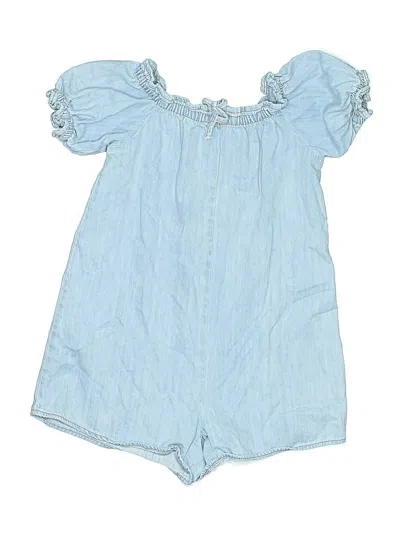 Pre-owned Zara Kids' Dress In Blue
