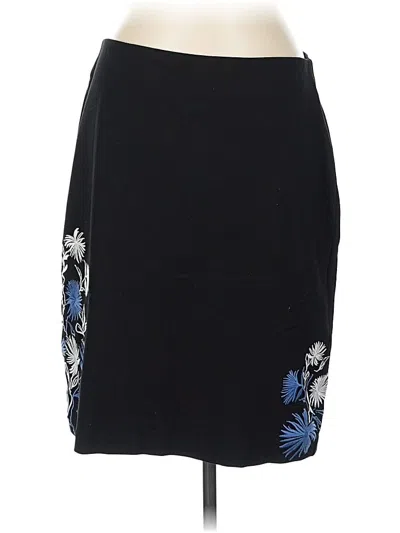 Pre-owned Roz & Ali Casual Skirt In Blue