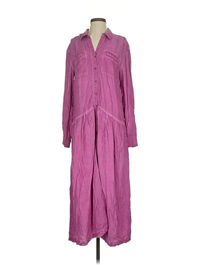 Pre-owned Pilcro Casual Dress In Purple