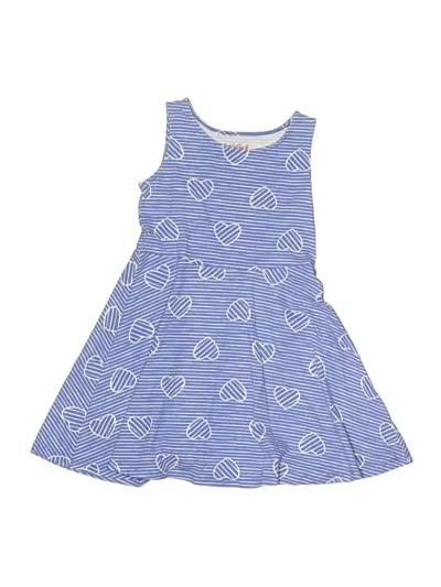Pre-owned Cat & Jack Kids' Dress In Blue