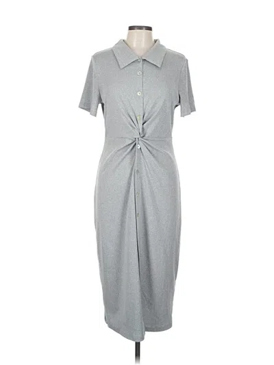 Pre-owned Shein Casual Dress In Gray