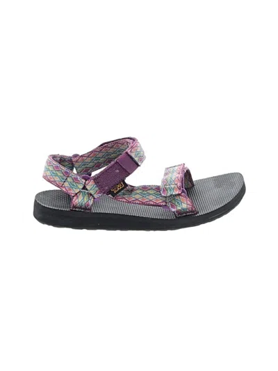 Pre-owned Teva Sandals In Purple