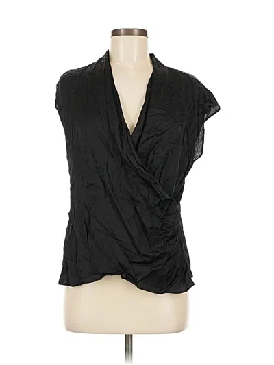 Pre-owned Esqualo Sleeveless Blouse In Black
