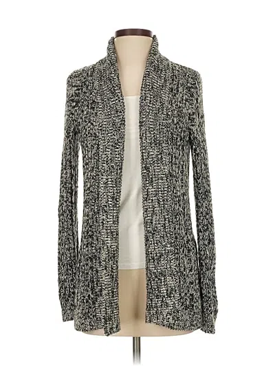 Pre-owned By Anthropologie Cardigan Sweater In Gray