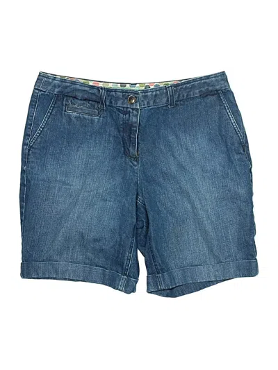 Pre-owned Boden Denim Shorts In Blue