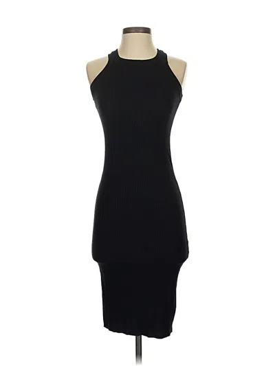 Pre-owned Wesley Cocktail Dress In Black
