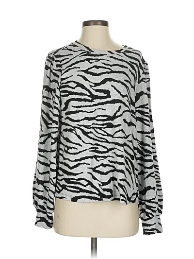 Pre-owned Social Standard By Sanctuary Pullover Sweater In Silver