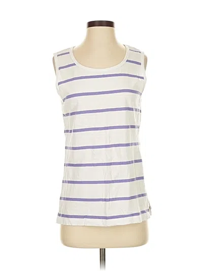 Pre-owned Wild Palms By Style Inspiration Sleeveless T-shirt In White