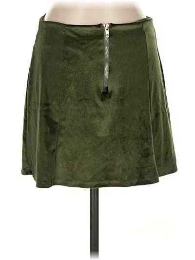 Pre-owned Lezat Casual Skirt In Green