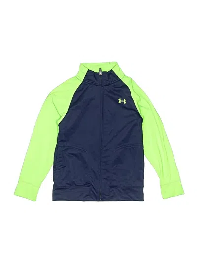 Pre-owned Under Armour Kids' Track Jacket In Green