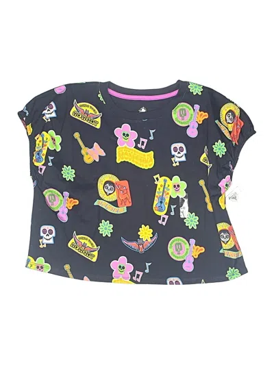 Pre-owned Disney Kids' Short Sleeve T-shirt In Black