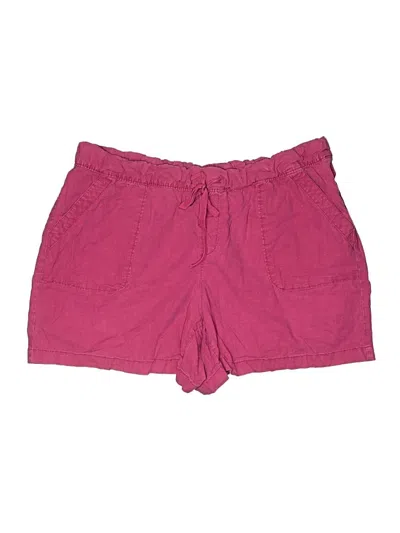 Pre-owned Lane Bryant Shorts In Pink