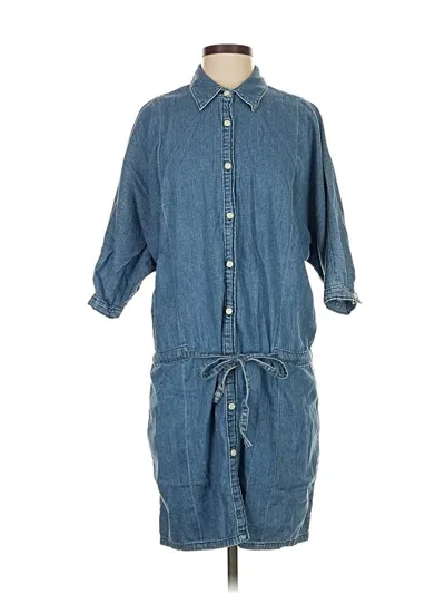Pre-owned Gap Casual Dress In Blue