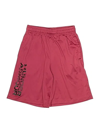 Pre-owned Under Armour Kids' Athletic Shorts In Red