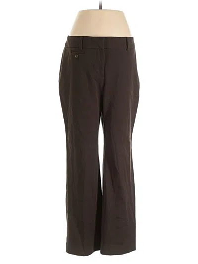 Pre-owned Ann Taylor Factory Dress Pants In Brown