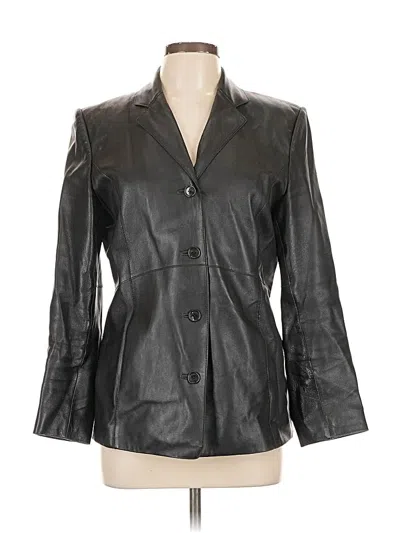 Pre-owned Caslon Blazer Jacket In Black