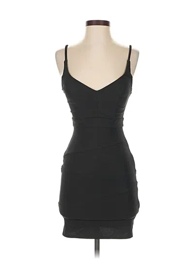 Pre-owned Crystal Doll Cocktail Dress In Black