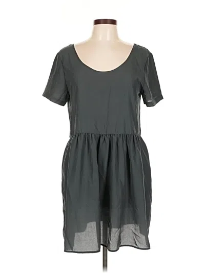 Pre-owned Sparkle & Fade Casual Dress In Gray