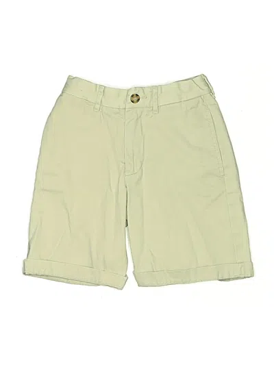 Pre-owned Gap Kids' Khaki Shorts In Green
