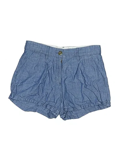 Pre-owned Crewcuts Outlet Kids' Denim Shorts In Blue