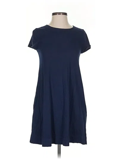 Pre-owned Gap Casual Dress In Blue
